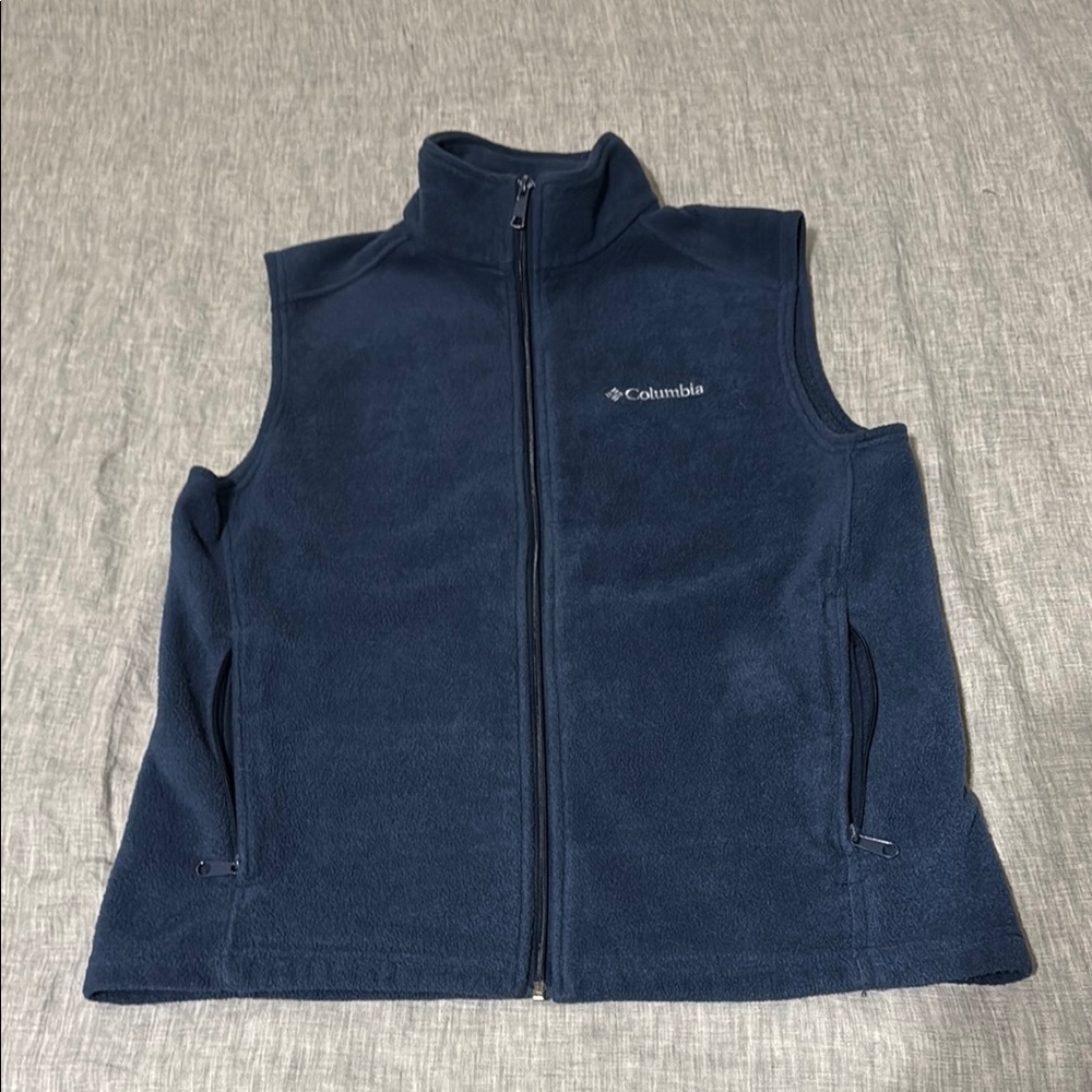 Columbia Deep Blue Fleece Vest
